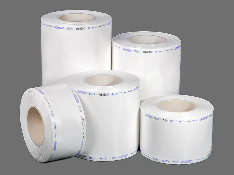 Túi cuộn phẳng Tyvek cải tiến nâng cao tiêu chuẩn khử trùng y tế
